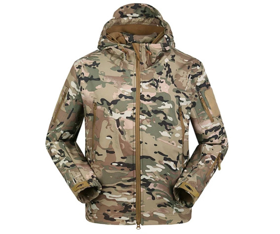 Фото: “Куртка Soft Shell с флисом ESDY мультикам”, купить в интернет магазине