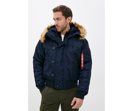 Фото: “Бомбер ALPHA N-2B GEN 1 PARKA BLUE”, купить в интернет магазине