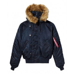 Фото: “Бомбер ALPHA N-2B GEN 1 PARKA BLUE”, купить в интернет магазине