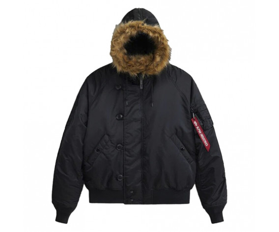 Фото: “Бомбер ALPHA N-2B GEN 1 PARKA BLACK”, купить в интернет магазине