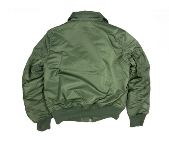 Фото: “Бомбер ALPHA CWU 45/P Flight jacket sage green”, купить в интернет магазине