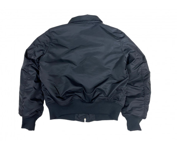Фото: “Бомбер ALPHA CWU 45/P FLIGHT JACKET BLACK”, купить в интернет магазине