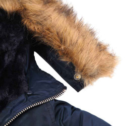 Фото: “Куртка ALPHA N-3B SLIM FIT REPLICA BLUE\ORANGE”