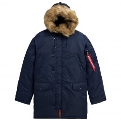 Фото: “Куртка ALPHA N-3B SLIM FIT REPLICA BLUE\ORANGE”, купить в интернет магазине