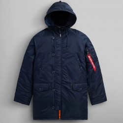 Фото: “Куртка ALPHA N-3B SLIM FIT REPLICA BLUE\ORANGE”