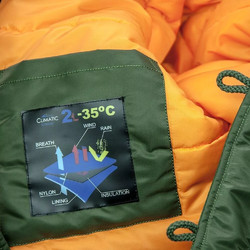 Фото: “Куртка Аляска Husky Denali Rifle, green-orange”