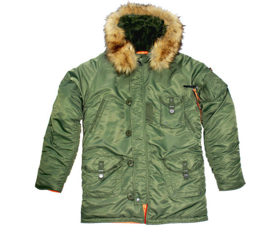 Фото: “Куртка Аляска Nord Denali Marshall Rifle, green orange, модель 2017,  M”, купить в интернет магазине