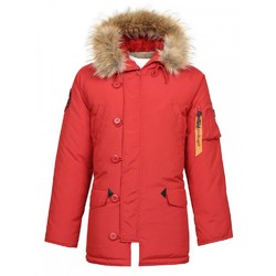 Фото: “Kуртка Аляска «N3B OXFORD APRICOT ORANGE» — EXTREME COLD WEATHER USAF PARKA”, купить в интернет магазине