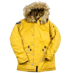 Фото: “Kуртка Аляска «N3B OXFORD APRICOT ORANGE» — EXTREME COLD WEATHER USAF PARKA”