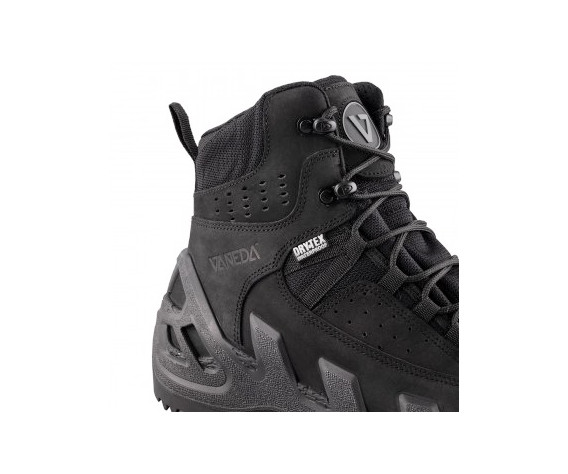 Фото: “Тактические ботинки Vaneda V-Clutch 1192 Pro On Duty Mid Nubuck Boot black”, купить в интернет магазине