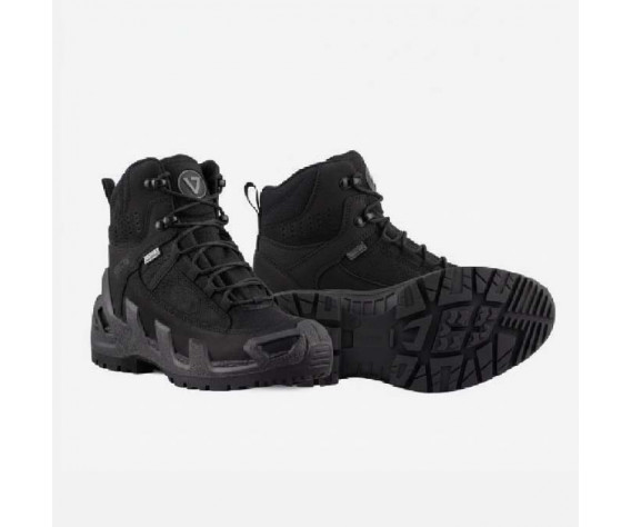 Фото: “Тактические ботинки Vaneda V-Clutch 1192 Pro On Duty Mid Nubuck Boot black”, купить в интернет магазине