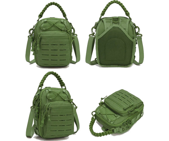Фото: “Сумка тактическая однолямочная с паракордом ОЛИВА”, купить в интернет магазине