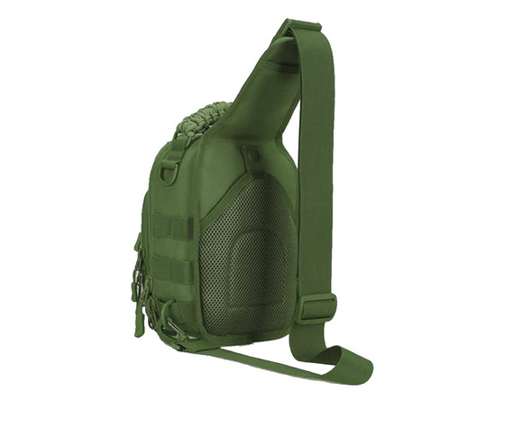 Фото: “Сумка тактическая однолямочная с паракордом ОЛИВА”, купить в интернет магазине