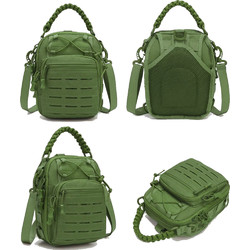 Фото: “Сумка тактическая однолямочная с паракордом ОЛИВА”