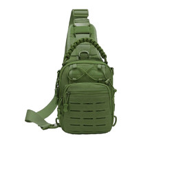 Фото: “Сумка тактическая однолямочная с паракордом ОЛИВА”