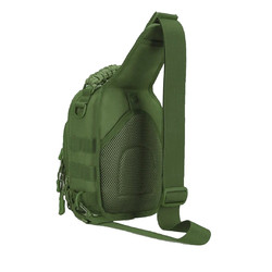 Фото: “Сумка тактическая однолямочная с паракордом ОЛИВА”