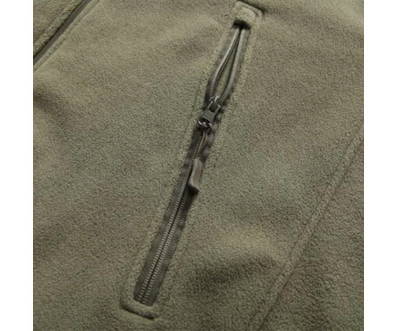 Фото: “Кофта флис SharkSkin без капюшона ОЛИВА”, купить в интернет магазине