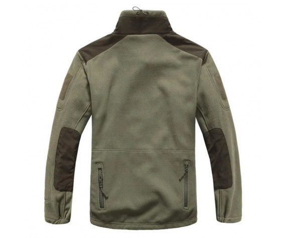 Фото: “Кофта флис SharkSkin без капюшона ОЛИВА”, купить в интернет магазине