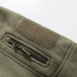 Фото: “Кофта флис SharkSkin без капюшона ОЛИВА”