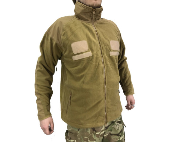 Фото: “Кофта флис SharkSkin без капюшона КОЙОТ”, купить в интернет магазине