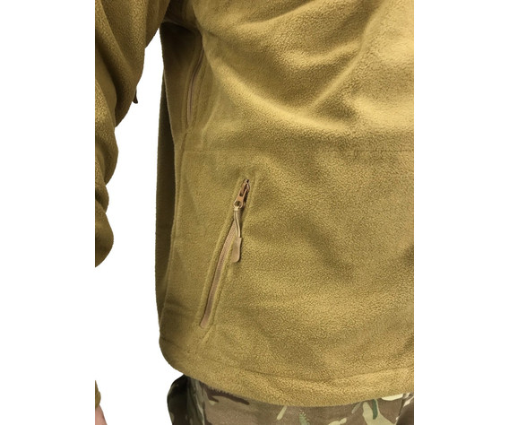 Фото: “Кофта флис SharkSkin без капюшона КОЙОТ”, купить в интернет магазине