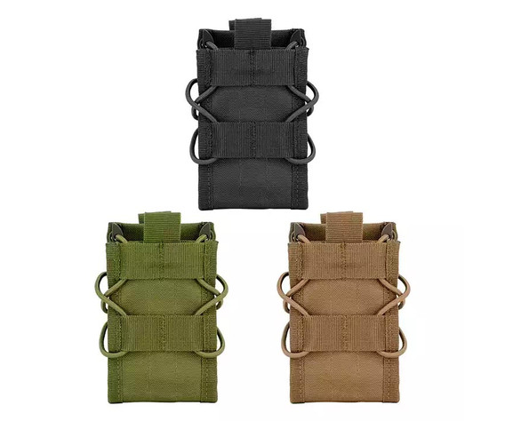 Фото: “Подсумок двойной для магазинов АК открытый, 7,62”, купить в интернет магазине