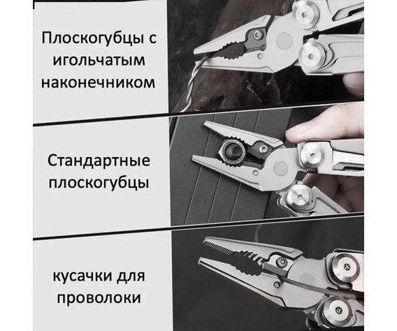 Фото: “Мультитул Grand Harvest GHK8 10.5см 248гр”, купить в интернет магазине