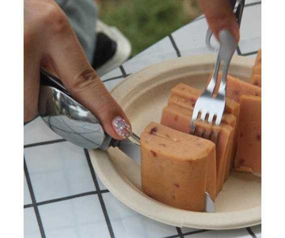 Фото: “Набор ложка-вилка Grand Harvest GHKS002 7.5 см 120 гр”, купить в интернет магазине