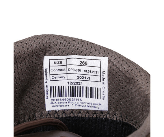 Фото: “Военные ботинки Haix для британской армии, кожаные 206280”, купить в интернет магазине