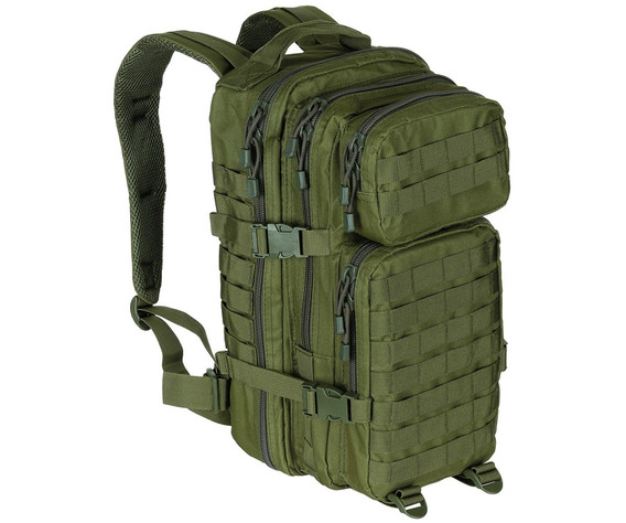 Фото: “Рюкзак американский 30328B MFH Assault 30л 23Х44Х24 оливковый”, купить в интернет магазине
