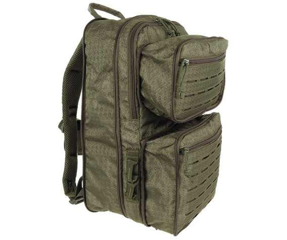 Фото: “Рюкзак тактический MFH Compress 30393B oliv 15л 23х42х24”, купить в интернет магазине
