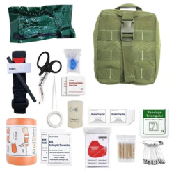 Фото: “Подсумок аптечка тактическая укомплектованная, отрывная Molle”, купить в интернет магазине