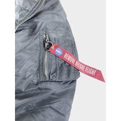 Фото: “Бомбер ALPHA L-2B HOODED NASA II FLTKT GUNMETAL”