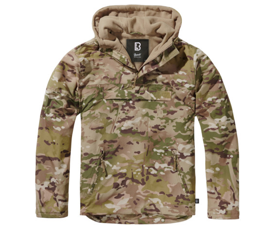 Фото: “Ветровка анорак Brandit c флисом 3001.5 мультикам”, купить в интернет магазине