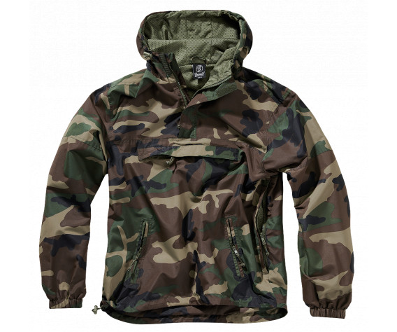 Фото: “Ветровка анорак Brandit 3162.10 Woodland”, купить в интернет магазине