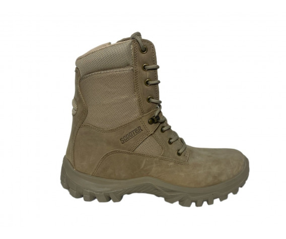 Фото: “Ботинки Scooter Armadora, M1071CBJ, бежевые с молнией”, купить в интернет магазине