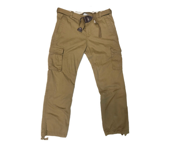 Фото: “Брюки Cargo Abercrombie & Fitch, бежевые”, купить в интернет магазине