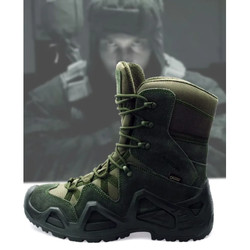 Фото: “Ботинки LOWA Zephyr высокие зеленые”