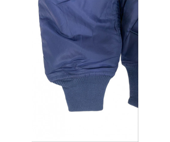 Фото: “Куртка Бомбер ALPHA с капюшоном СИНИЙ”, купить в интернет магазине