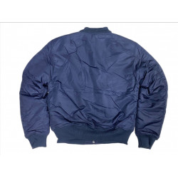 Фото: “Куртка Бомбер ALPHA с капюшоном СИНИЙ”