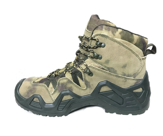 Фото: “Ботинки LOWA Zephyr средние, зеленый камуфляж”, купить в интернет магазине