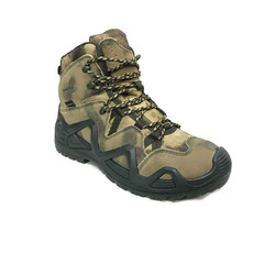 Фото: “Ботинки LOWA Zephyr средние, зеленый камуфляж”