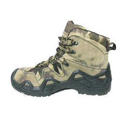Фото: “Ботинки LOWA Zephyr средние, зеленый камуфляж”