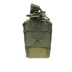 Фото: “Подсумок двойной вертикальный под магазин АК открытый Олива”