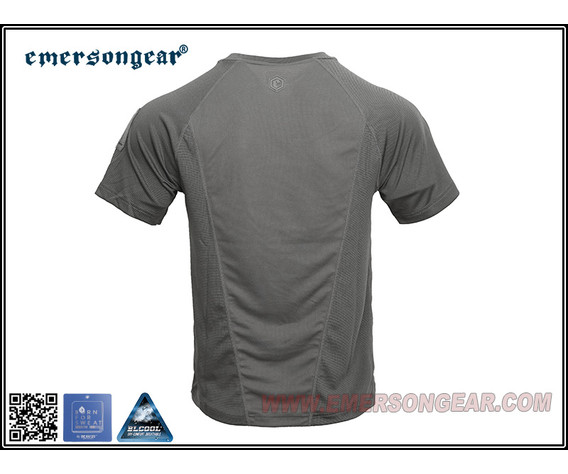 Фото: “Футболка Трен Emersongear UMP Training t-shirt EMB9564WG серый”, купить в интернет магазине