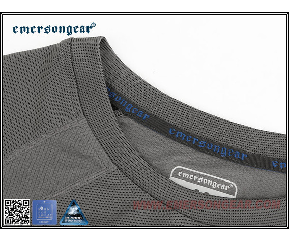 Фото: “Футболка Трен Emersongear UMP Training t-shirt EMB9564WG серый”, купить в интернет магазине