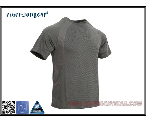 Фото: “Футболка Трен Emersongear UMP Training t-shirt EMB9564WG серый”, купить в интернет магазине