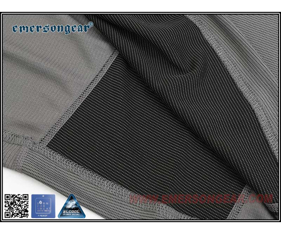 Фото: “Футболка Трен Emersongear UMP Training t-shirt EMB9564WG серый”, купить в интернет магазине