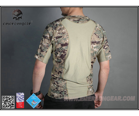 Фото: “Футболка Emersongear Base Layer Camo Running Shirts EM9167R2 светлая цифра”, купить в интернет магазине