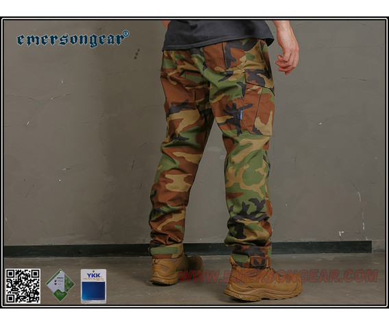 Фото: “Брюки Emersongear Blue Label Эргоном. посадка EM9463WL вудланд”, купить в интернет магазине